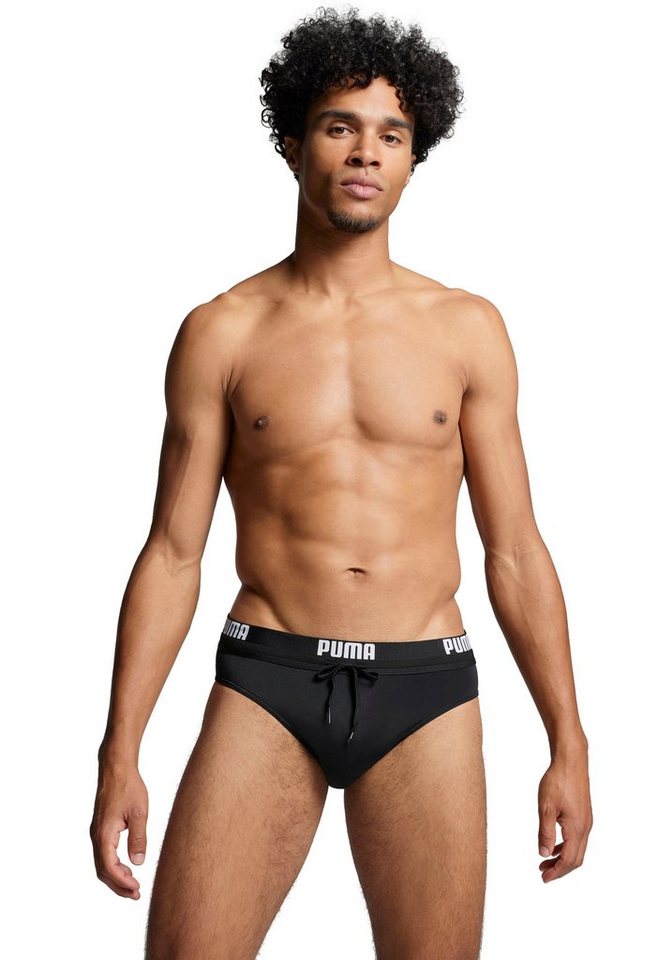 PUMA Badeslip mit elastischem Logobund PUMA Badeslip mit elastischem Logobund von PUMA