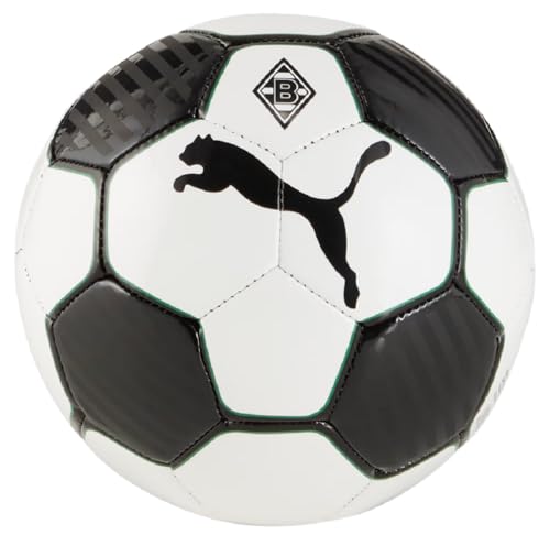 PUMA Borussia Mönchengladbach Mini Ball Fußball (Black/White, 1 Mini) von PUMA