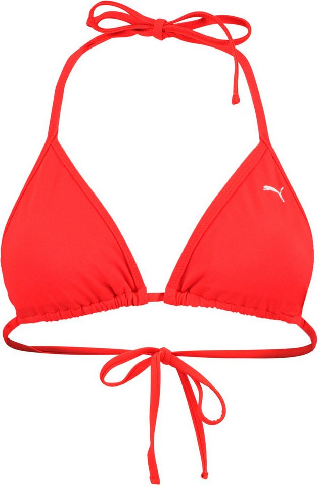 PUMA Bügel-Bikini-Top PUMA SWIM WOMEN TRIANGLE BIKINI TOP white / grey / black PUMA Bügel-Bikini-Top PUMA SWIM WOMEN TRIANGLE BIKINI TOP white / grey / black von PUMA