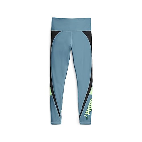 PUMA Damen Fit Hochgeschnittene 7/8 Leggings MBold Blue Black PUMA Damen Fit Hochgeschnittene 7/8 Leggings MBold Blue Black von PUMA