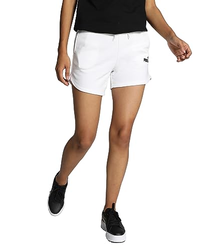 PUMA ESS 5" High Waist Shorts TR┃Sporthose für Damen, Weiß, L PUMA ESS 5" High Waist Shorts TR┃Sporthose für Damen, Weiß, L von PUMA