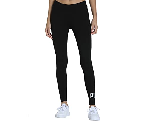 PUMA ESS+ Metallic Leggings┃Trainingstights für Damen, Schwarz (Schwarz), M von PUMA