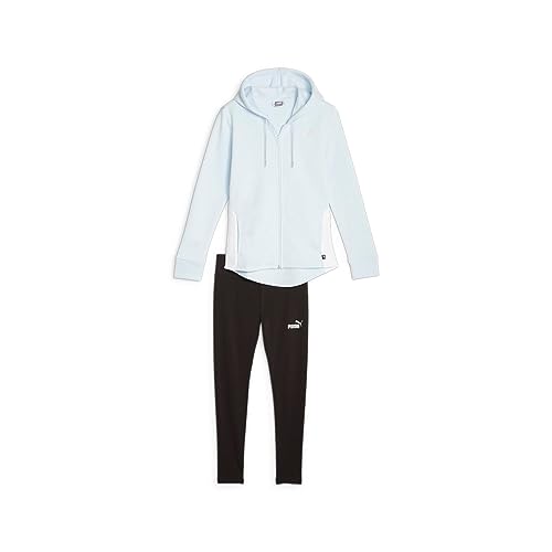 PUMA Damen Metallic Tracksuit FL Trainingsanzug, Eisblau, XS PUMA Damen Metallic Tracksuit FL Trainingsanzug, Eisblau, XS von PUMA