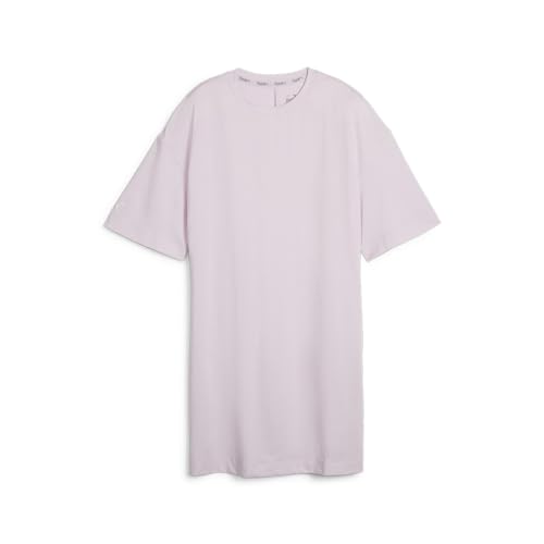 PUMA Damen Modest Activewear Oversized T-Shirt, Grape Mist, M EU von PUMA