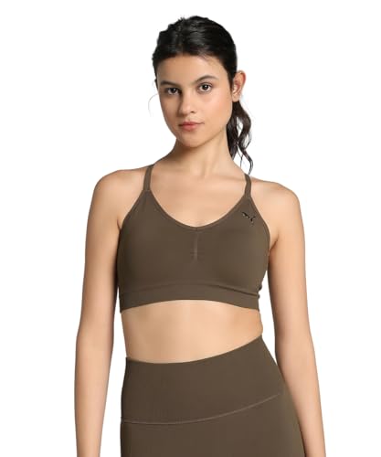 PUMA Damen Move Shapeluxe Nahtloser BH Unterwäsche Tops, Espressobraun, L EU PUMA Damen Move Shapeluxe Nahtloser BH Unterwäsche Tops, Espressobraun, L EU von PUMA