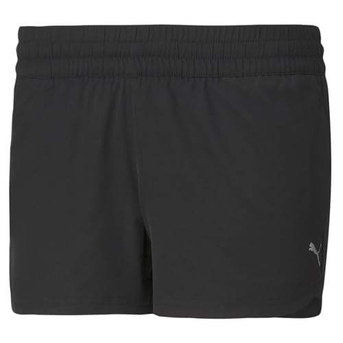 PUMA Damen Performance Woven 3` W Shorts, Puma Black, XS EU von PUMA