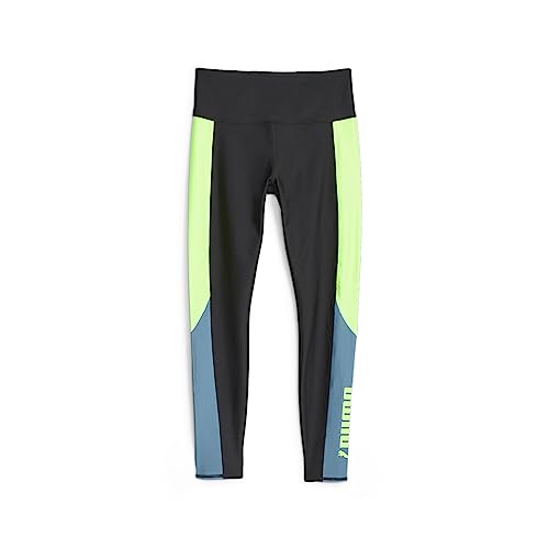 PUMA Damen Puma Fit Eversculpt Color Block Hw 7/8 Tight Strumpfhose, Black Speed Green, XS EU PUMA Damen Puma Fit Eversculpt Color Block Hw 7/8 Tight Strumpfhose, Black Speed Green, XS EU von PUMA
