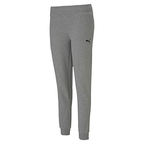 PUMA Damen teamGOAL 23 Casuals Pants W Jogginghose, Medium Gray Heather, L PUMA Damen teamGOAL 23 Casuals Pants W Jogginghose, Medium Gray Heather, L von PUMA