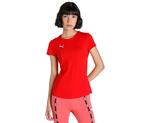 PUMA Damen T-shirt, Puma Red, S von PUMA