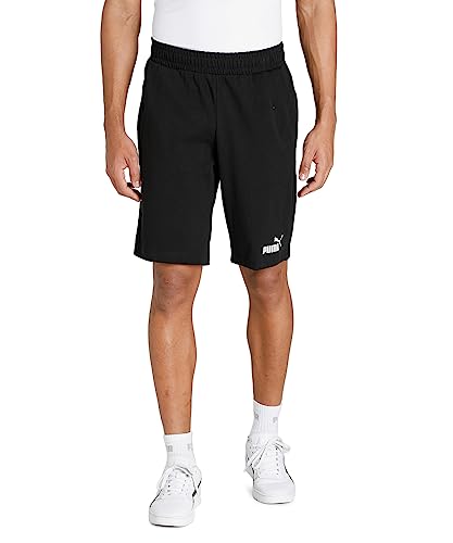 PUMA ESS Jersey Shorts┃Laufshorts für Herren, Schwarz, L von PUMA