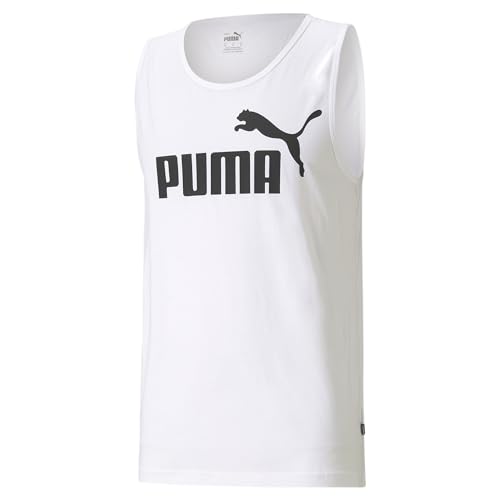 PUMA Herren Tanktop Oberteil, Weiß, M EU von PUMA