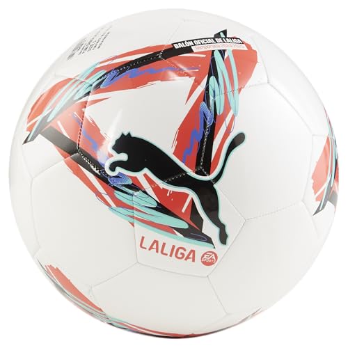 PUMA Erwachsene Orbita La Liga 1 Fußball 5White Multicolor von PUMA