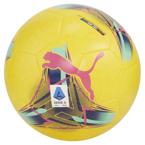 PUMA Erwachsene Orbita Serie A Hybrid Fußball 5 Dandelion Multi Colour Yellow PUMA Erwachsene Orbita Serie A Hybrid Fußball 5 Dandelion Multi Colour Yellow von PUMA