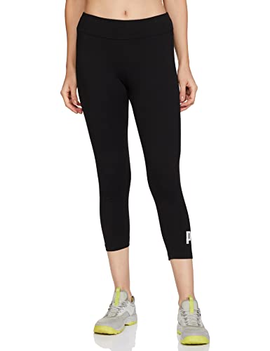 PUMA Essentials Logo Damen 3/4-Leggings, PUMA Black S PUMA Essentials Logo Damen 3/4-Leggings, PUMA Black S von PUMA