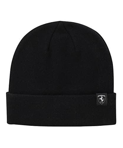 PUMA Ferrari Sptwr Style Classic Cuff Beanie Schwarz, Einheitsgröße von PUMA