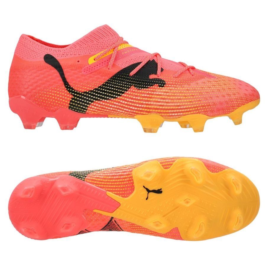 PUMA Future 7 Ultimate Low FG/AG Forever Faster - Sunset Glow/Schwarz/Sun Stream von PUMA