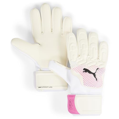 PUMA FUTURE Match NC, Unisex-Erwachsene Torwarthandschuhe, PUMA White-Poison Pink-PUMA Black, 8-041926 von PUMA