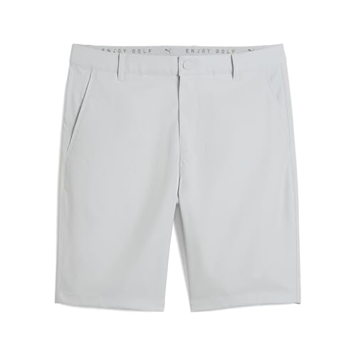 PUMA GOLF Herren Dealer Short 10 Golf, Aschgrau, 36 von PUMA