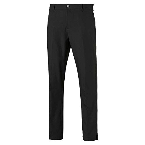 PUMA Golf 2019 Herren Jackpot Hose, Herren, Hosen, 2019 Jackpot Pant, Puma Black, 28W x 32L von pumagolf