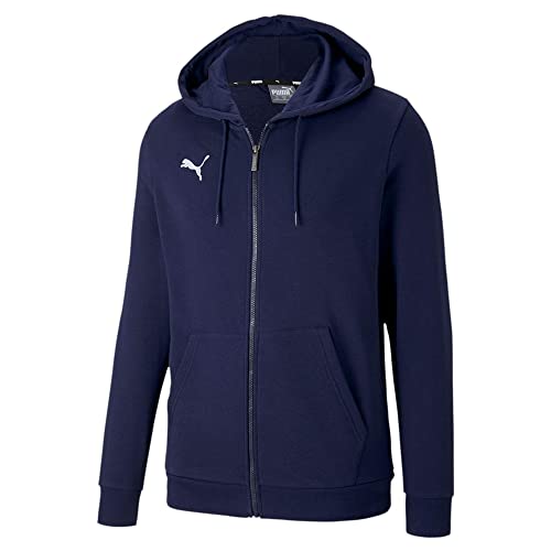 PUMA Herren, teamGOAL 23 Casuals Hooded Jacket Kapuzenjacke, Peacoat, L von PUMA