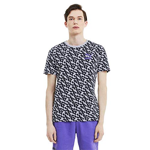 PUMA Herren Classics Graphics AOP Logo Tee Unterhemd, Schwarz, XL PUMA Herren Classics Graphics AOP Logo Tee Unterhemd, Schwarz, XL von PUMA