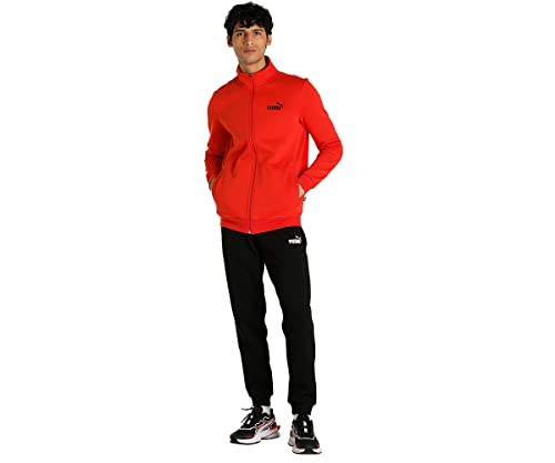 PUMA Herren Clean Sweat Suit FL Trainingsanzug, Rot-Burnt Red, S PUMA Herren Clean Sweat Suit FL Trainingsanzug, Rot-Burnt Red, S von PUMA