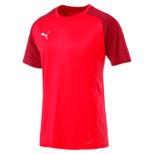 PUMA Herren Cup Sideline Tee Core T-Shirt, Red-Chili Pepper, S PUMA Herren Cup Sideline Tee Core T-Shirt, Red-Chili Pepper, S von PUMA