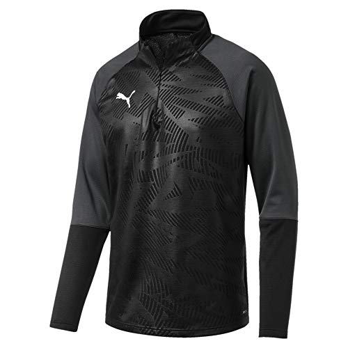 PUMA Herren Cup Training 1/4 Zip T Core Trainingsjacke, Black-Asphalt, XXL PUMA Herren Cup Training 1/4 Zip T Core Trainingsjacke, Black-Asphalt, XXL von PUMA