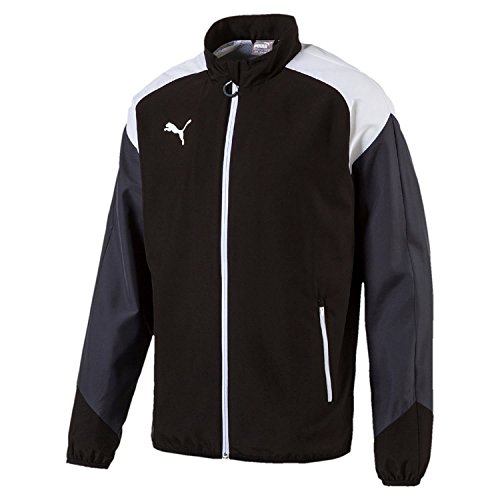 PUMA Herren Esito 4 Woven Jacket Jacke, Black/White Ebony, L von PUMA