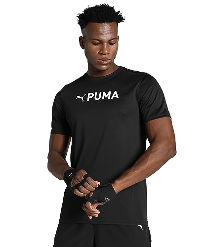 PUMA Herren Puma Fit Ultrabreathe Tee T Shirt, Schwarz, XXL EU von PUMA