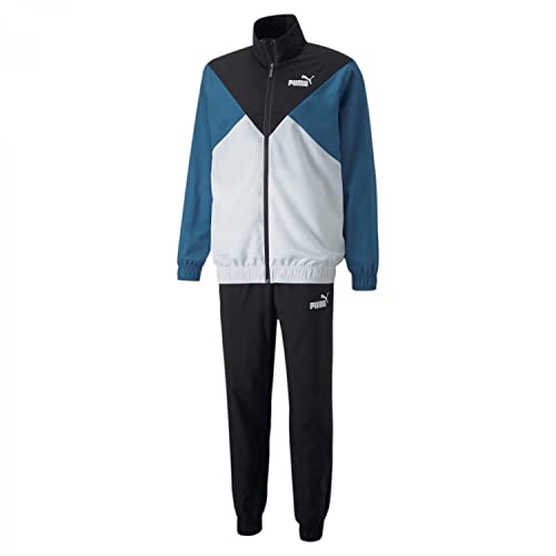 PUMA Herren Woven Suit Cl Trainingsanzug, seeblau, L PUMA Herren Woven Suit Cl Trainingsanzug, seeblau, L von PUMA