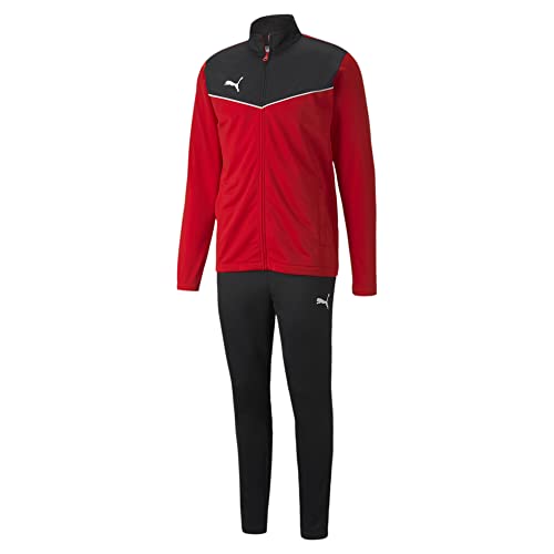 PUMA Herren Individualrise Tracksuit Trainingsanzug, Puma Red-Puma Black, M EU von PUMA