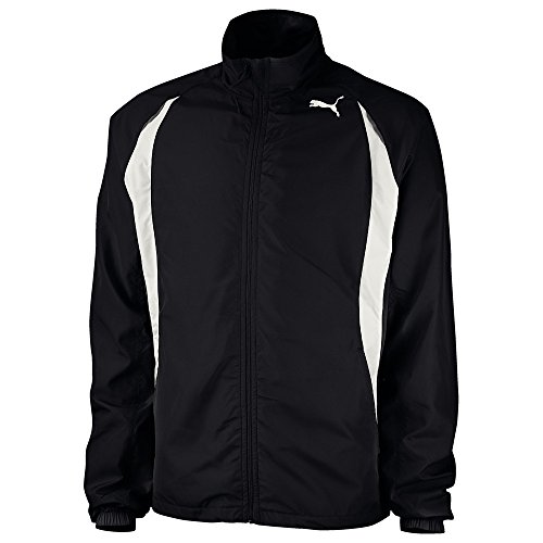 PUMA Herren Jacke TB Running Warm Up Jacket, Black, L PUMA Herren Jacke TB Running Warm Up Jacket, Black, L von PUMA