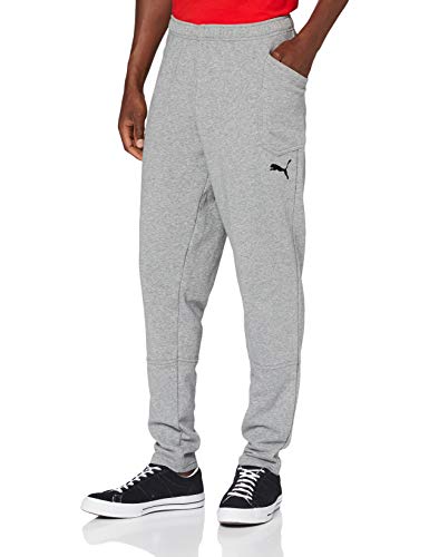 PUMA Herren Liga Casuals Pants Hose, Medium Gray Heather Black, S von PUMA