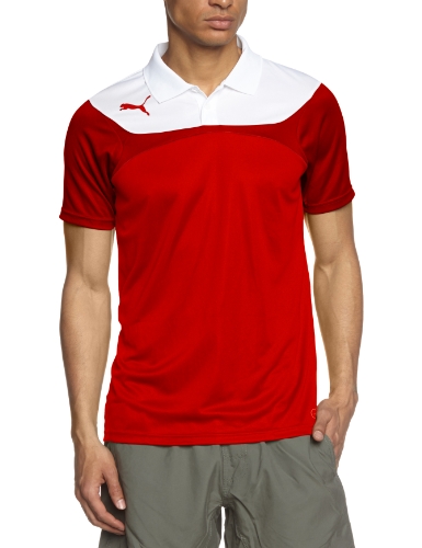 PUMA Herren Polo Shirt Esito 3 Leisure Red/White, S PUMA Herren Polo Shirt Esito 3 Leisure Red/White, S von PUMA