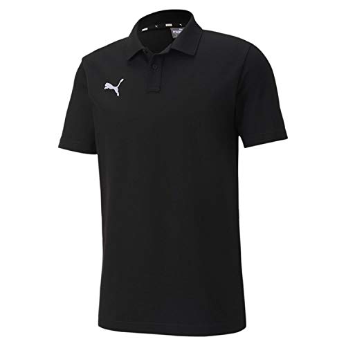 PUMA Herren teamGOAL 23 Casuals Polo Poloshirt, Black, XXL von PUMA