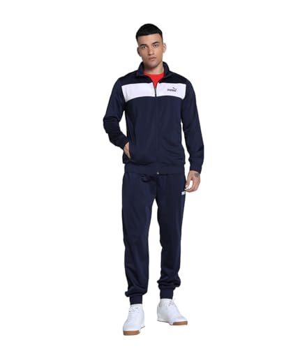 PUMA Herren Poly Suit Cl Trainingsanzug, Marineblau, L von PUMA