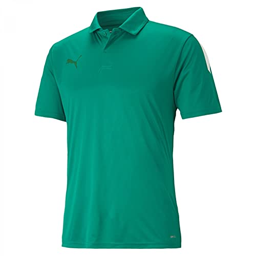PUMA Herren Teamliga Sideline Polo Shirt, Gruen, L PUMA Herren Teamliga Sideline Polo Shirt, Gruen, L von PUMA