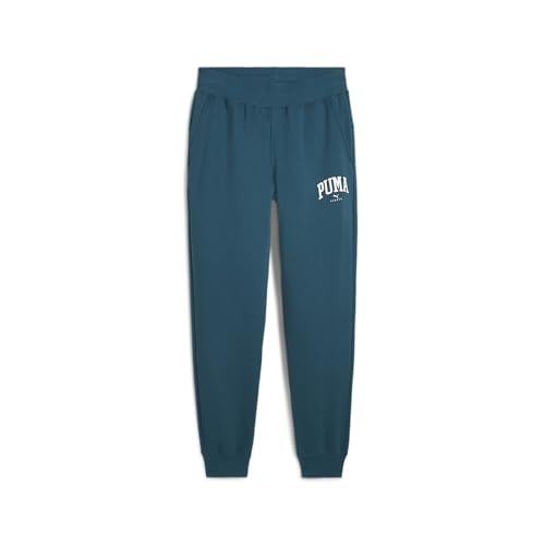 PUMA Herren Squad Sweatpants FL Cl Gestrickte Hosen, Kaltgrün, S EU von PUMA