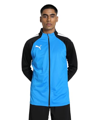 PUMA Herren Teamliga Training Jacket Sweater, Electric Blue Lemonade-puma Black, XXL EU PUMA Herren Teamliga Training Jacket Sweater, Electric Blue Lemonade-puma Black, XXL EU von PUMA
