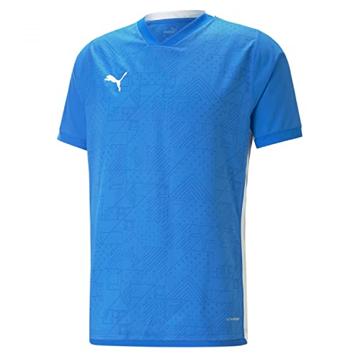 PUMA Herren Teamcup Trikot T-Shirt, Electric Blue Lemonade, L von PUMA