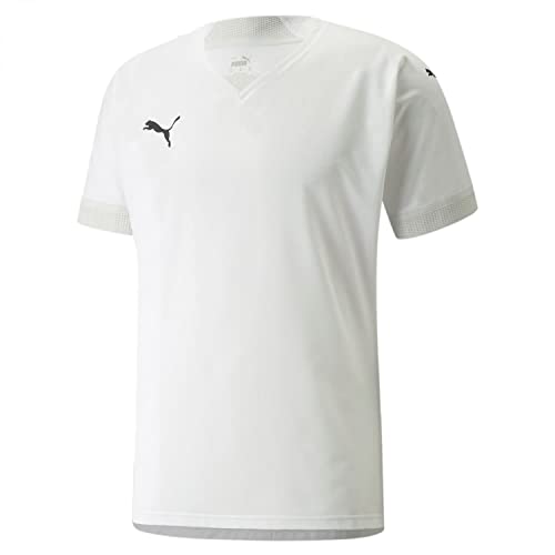 PUMA Herren Teamfinal Jersey Fu balltrikot, Puma White-nimbus Cloud, XL EU von PUMA