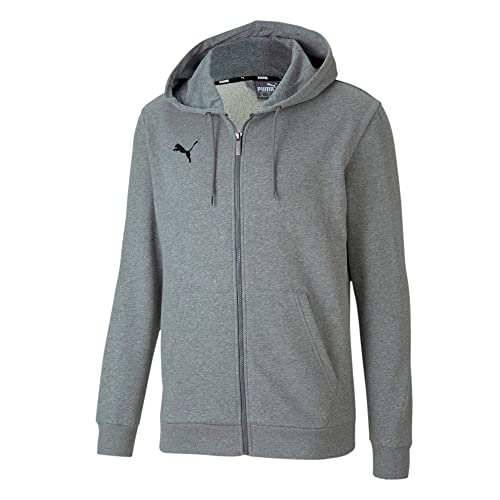 PUMA Herren Teamgoal 23 casual jakke med hætte Pullover, Medium Gray Heather, XXL EU PUMA Herren Teamgoal 23 casual jakke med hætte Pullover, Medium Gray Heather, XXL EU von PUMA