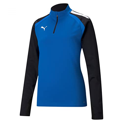 PUMA Herren Teamliga 1/4 Zip Top T-Shirt, Blau, M PUMA Herren Teamliga 1/4 Zip Top T-Shirt, Blau, M von PUMA