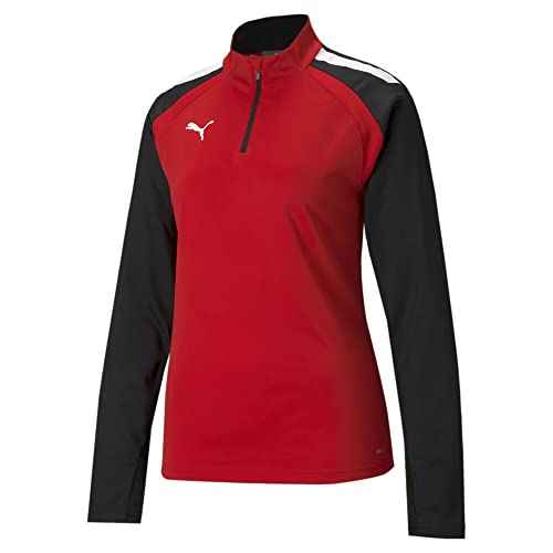 PUMA Herren Teamliga 1/4 Zip Top T-Shirt, Red, XS PUMA Herren Teamliga 1/4 Zip Top T-Shirt, Red, XS von PUMA