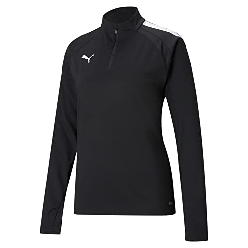 PUMA Herren Teamliga 1/4 Zip Top T-Shirt, Schwarz, Pu, XL von PUMA