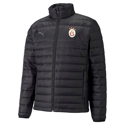 PUMA Men's teamLIGA Light Jacket Poly-Jacke, Black, S PUMA Men's teamLIGA Light Jacket Poly-Jacke, Black, S von PUMA