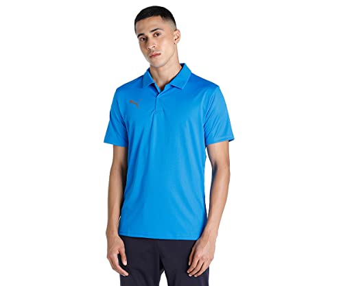PUMA Herren Teamliga Sideline Polo Shirt, Blau, 3XL PUMA Herren Teamliga Sideline Polo Shirt, Blau, 3XL von PUMA