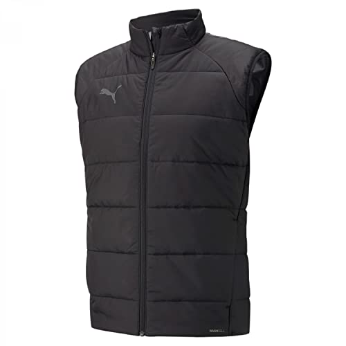 PUMA Herren Teamliga Weste Jacke Strickjacke, Schwarz, S PUMA Herren Teamliga Weste Jacke Strickjacke, Schwarz, S von PUMA