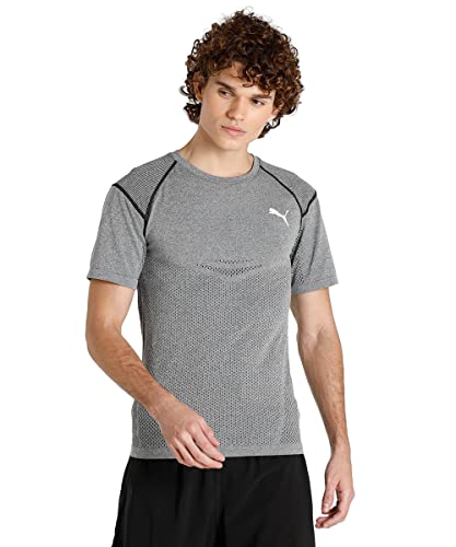 PUMA Herren Train Evoknit Ss Tee Hemd, Schwarz, XL PUMA Herren Train Evoknit Ss Tee Hemd, Schwarz, XL von PUMA
